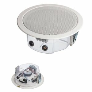 Високоговорител за вграждане 1.5/3/6W, IP55 - ic-audio DL 06-130/T-EN54 30400061