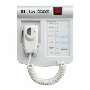 Микрофон - спешни повиквания, бутони Alarm Switch, Evacuation, Alert, Reset - TOA RM-300MF 30400022