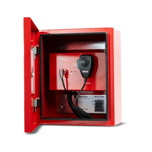 Външен микрофон за спешни повиквания, тип PTT - Push-to-talk - Teletek Electronics SPIKA RCM