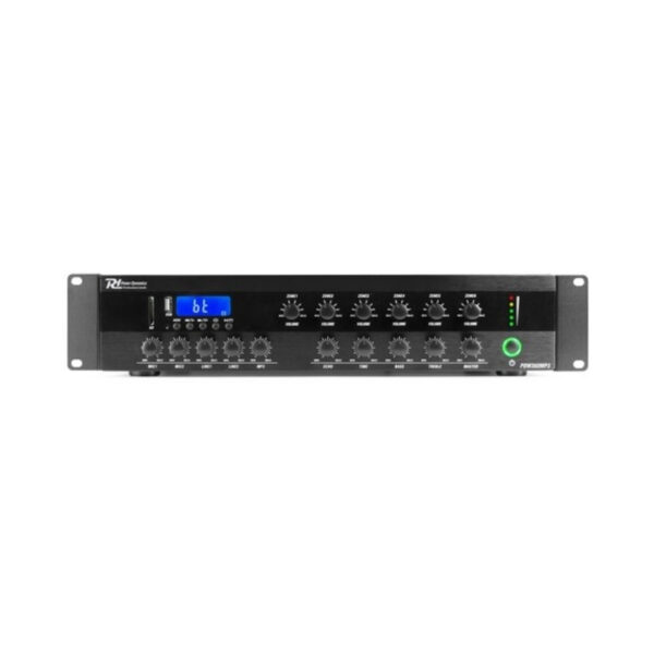 Инсталационен усилвател с 6 зони, изходна мощност 360W / 100V или 4 Оhm - Други PDW360MP3